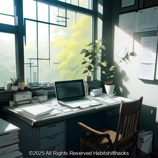 Minimalist workspace ready for maximum productivity