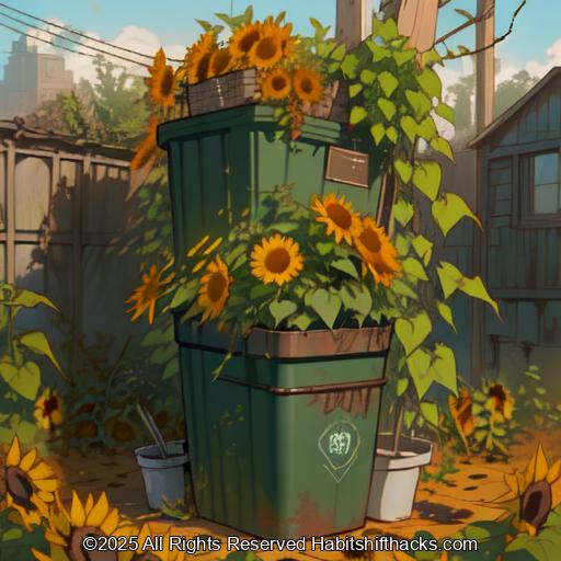 Stabilize Your Trash Can in a Gust!